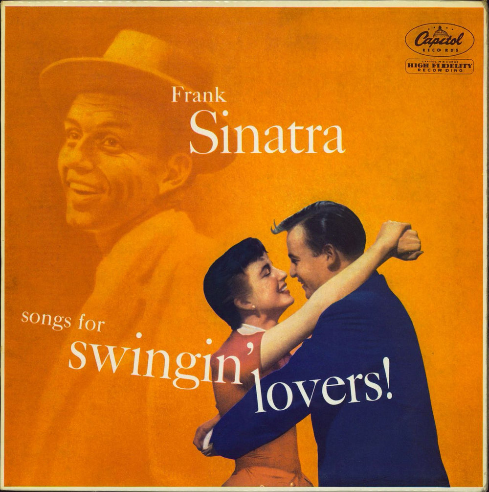 Frank Sinatra Songs For Swingin' Lovers - 2nd - VG UK vinyl LP album (LP record) LCT6106