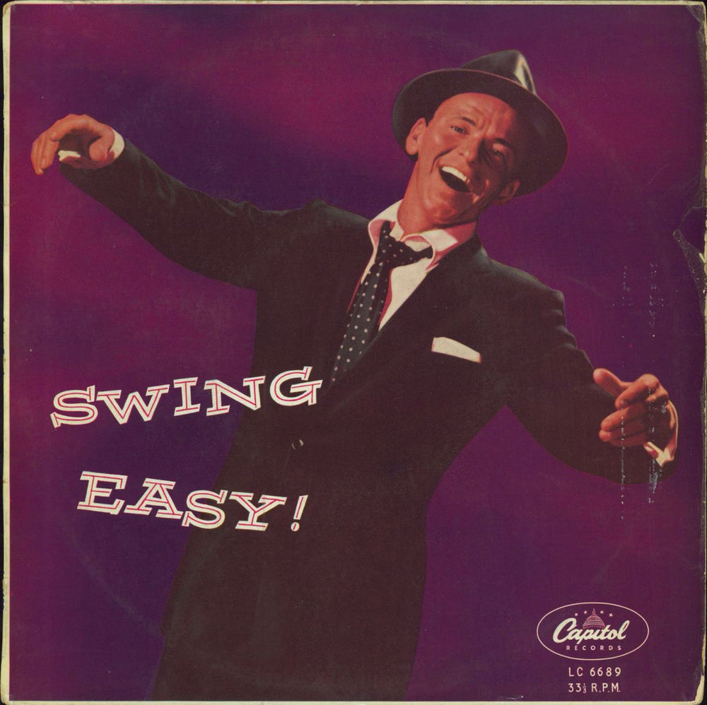 Frank Sinatra Swing Easy! - EX UK 10" vinyl single (10 inch record) LC6689