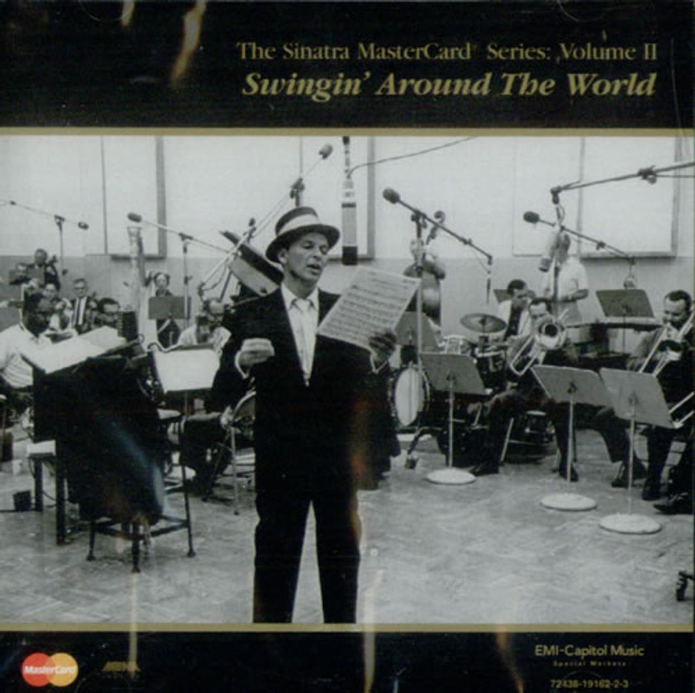 Frank Sinatra The Sinatra Mastercard Series: Volume 2  Swingin' Around US Promo CD album (CDLP) 72438-19162-2-3