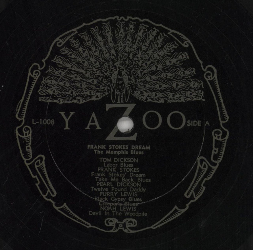 Frank Stokes Frank Stokes' Dream (The Memphis Blues 1927-1931) US vinyl LP album (LP record) FVBLPFR862001