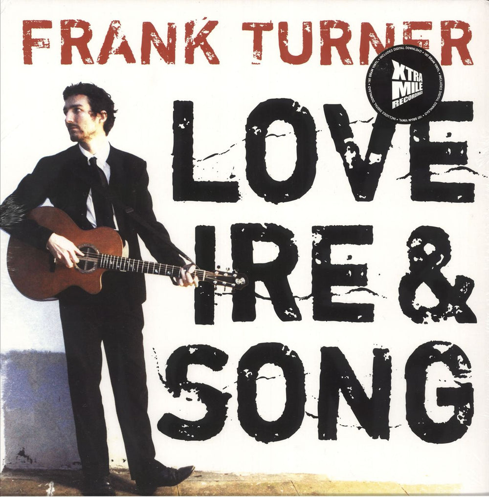 Frank Turner Love Ire & Song - 180gm Vinyl - Sealed UK vinyl LP album (LP record) XMR011LP