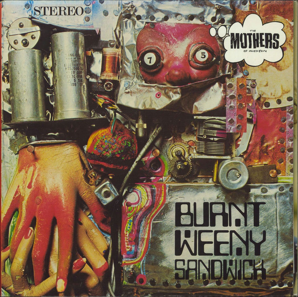 Frank Zappa Burnt Weeny Sandwich UK vinyl LP album (LP record) ZAPPA35