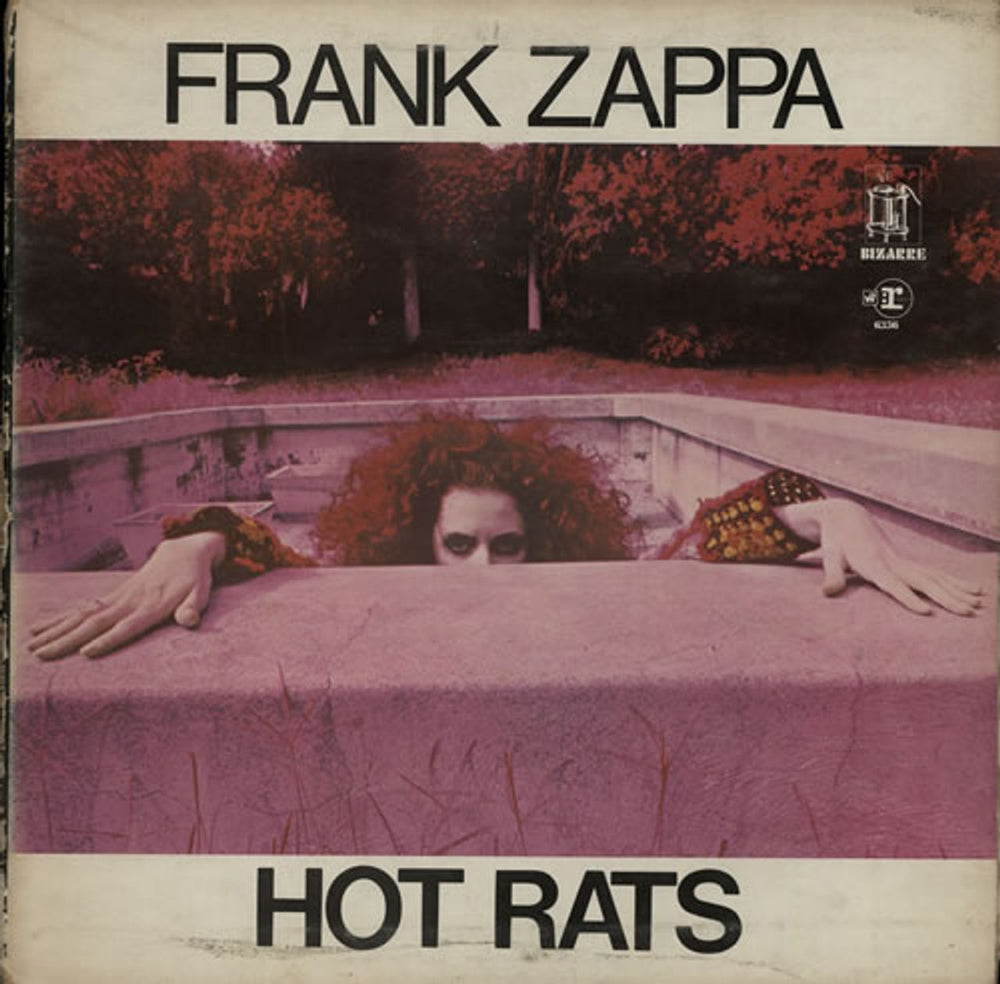 Frank Zappa Hot Rats - 2nd - EX UK vinyl LP album (LP record) RSLP6356