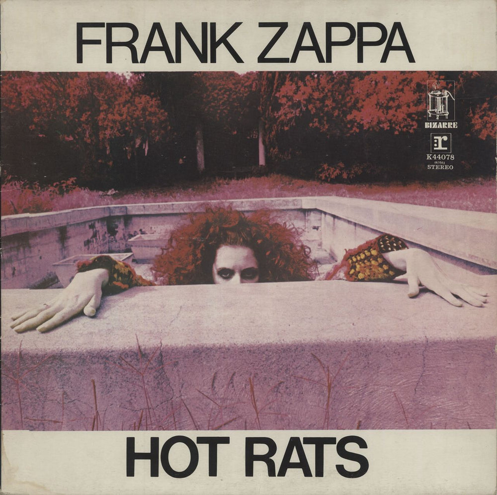 Frank Zappa Hot Rats - EX UK vinyl LP album (LP record) K44078