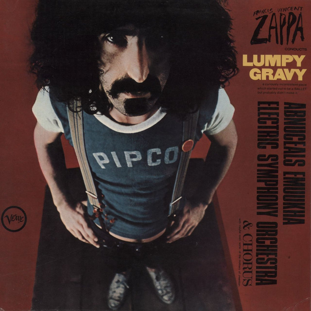 Frank Zappa Lumpy Gravy - Mono - VG+ UK vinyl LP album (LP record) VLP9223