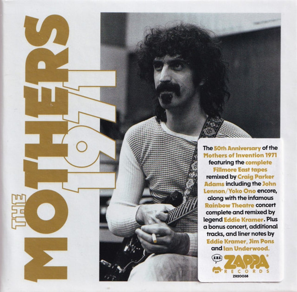 Frank Zappa The Mothers 1971 - Sealed Box UK CD Album Box Set ZR20038