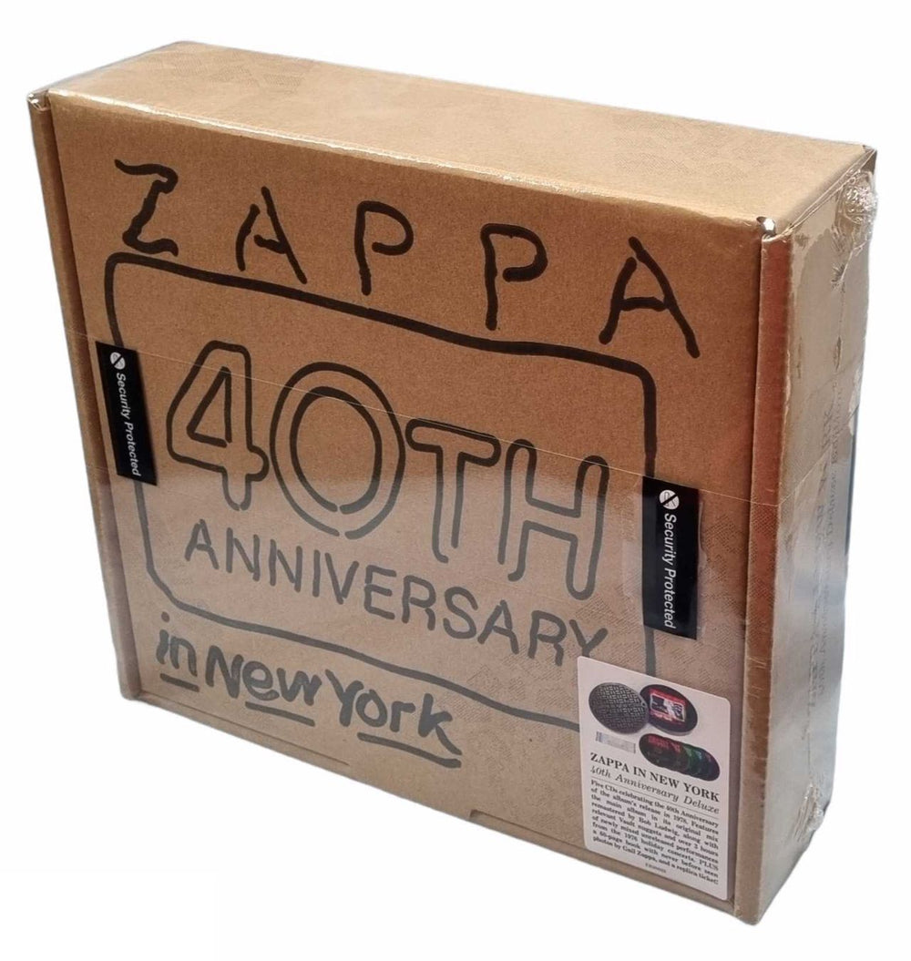 Frank Zappa Zappa In New York (40th Anniversary Deluxe Edition) - Sealed US CD Album Box Set ZR20029