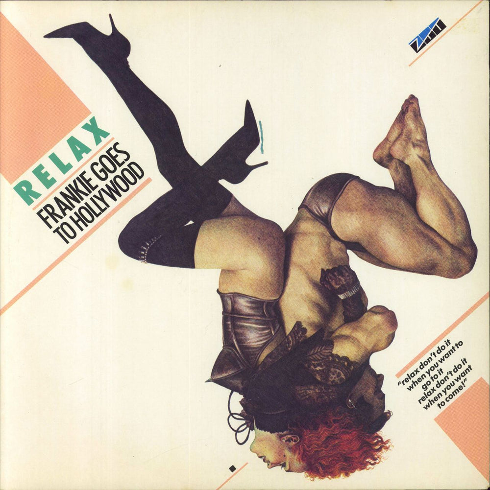 Frankie Goes To Hollywood Relax UK 12" vinyl single (12 inch record / Maxi-single) 12ZTAS1