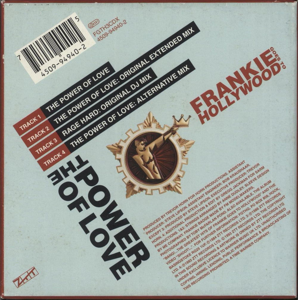 Frankie Goes To Hollywood The Power Of Love - C.D. Box Set UK CD single (CD5 / 5") 745099494025