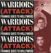 Frankie Goes To Hollywood Warriors (Attack) - White Label UK Promo 12" vinyl single (12 inch record / Maxi-single) 12ZTAK25