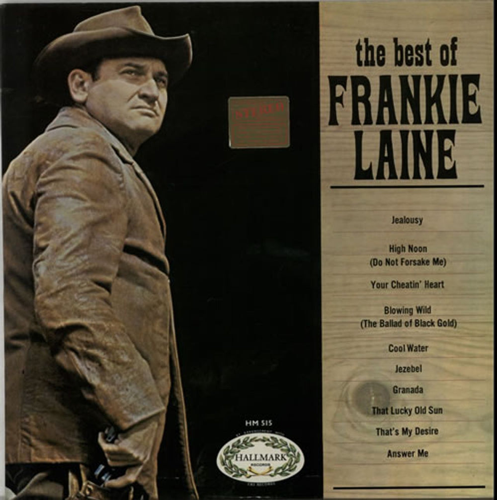 Frankie Laine The Best Of Frankie Laine UK vinyl LP album (LP record) HM515