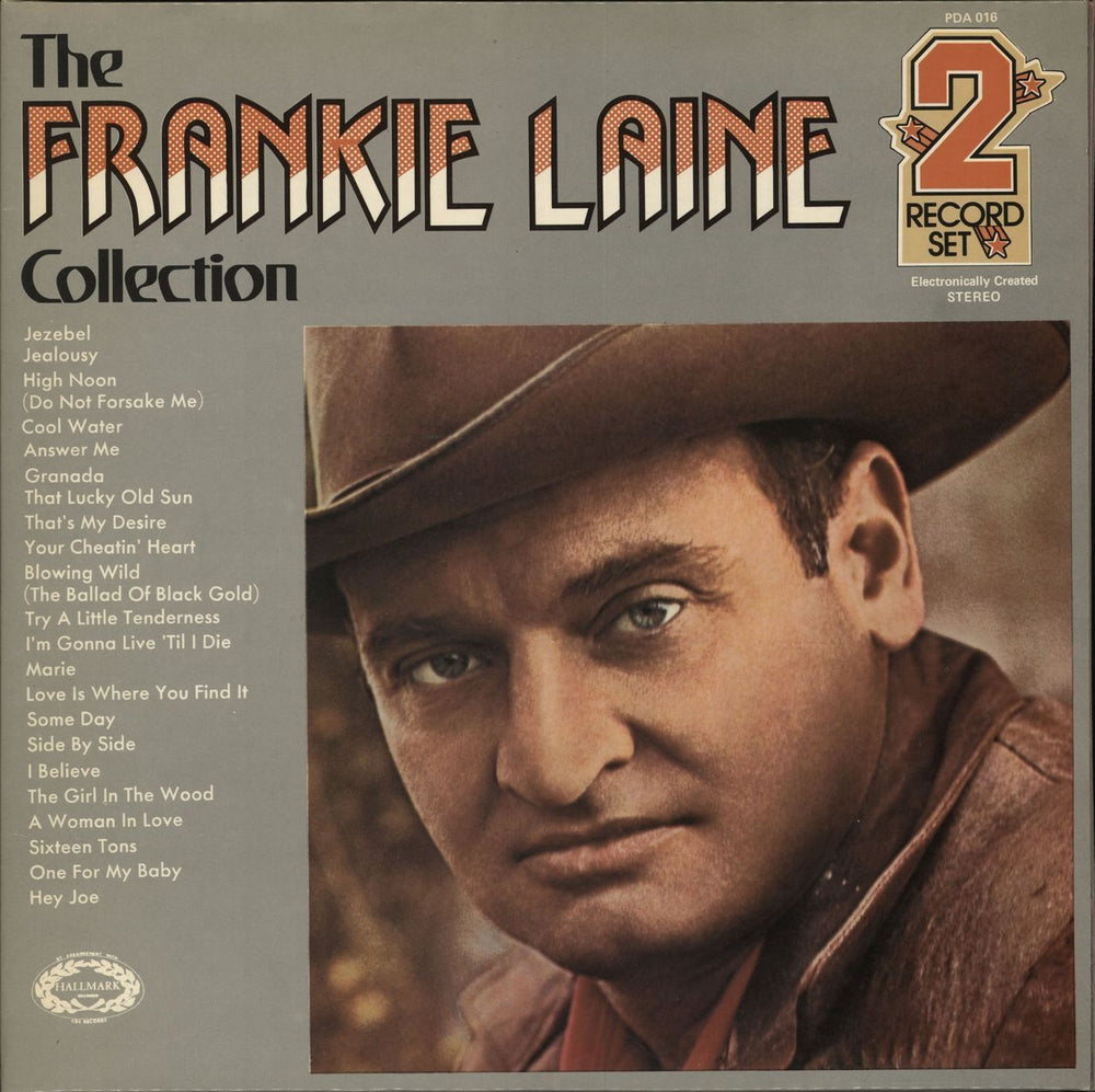 Frankie Laine The Frankie Laine Collection UK 2-LP vinyl record set (Double LP Album) PDA016