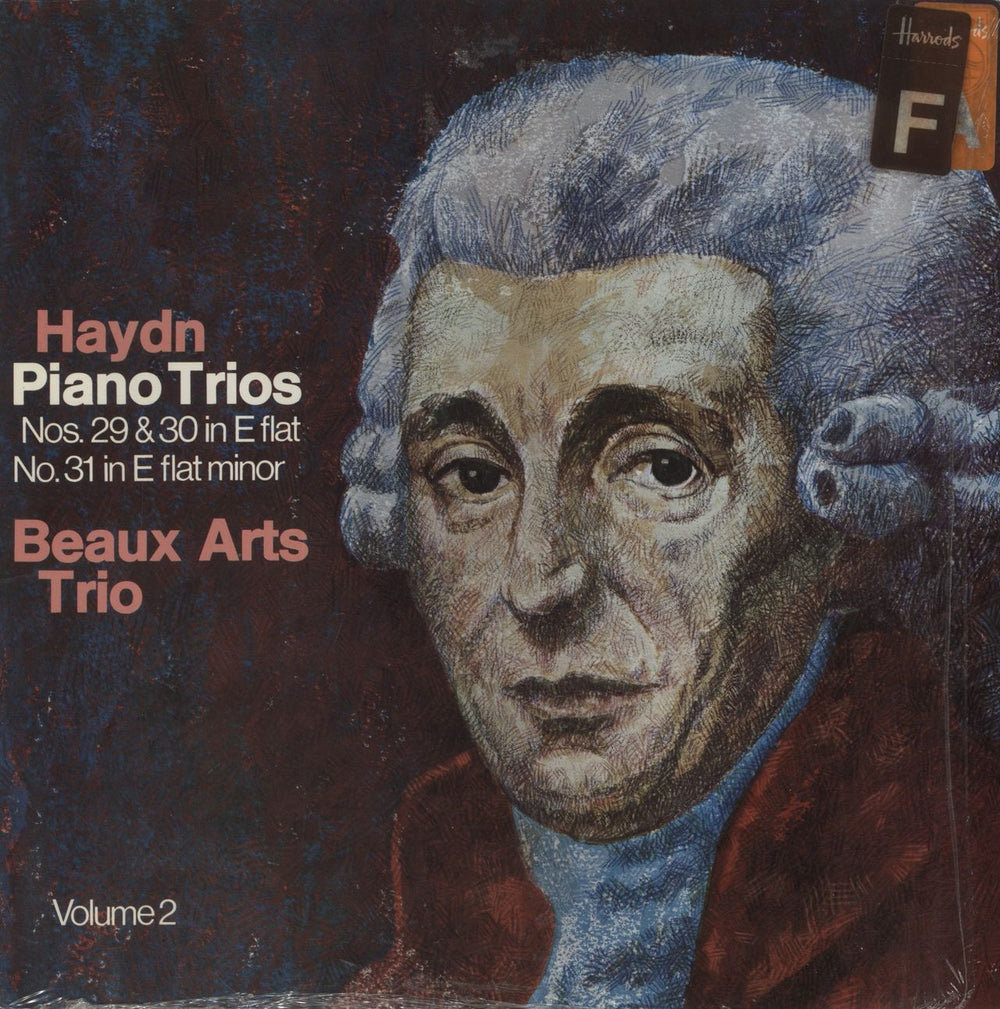 Franz Joseph Haydn Haydn: Piano Trios Nos. 29 & 30 In E Flat / No. 31 In E Flat Minor - Volume 2 UK vinyl LP album (LP record) 6500400