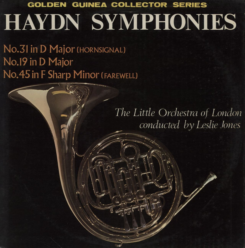 Franz Joseph Haydn Haydn Symphonies UK vinyl LP album (LP record) GSGC14001