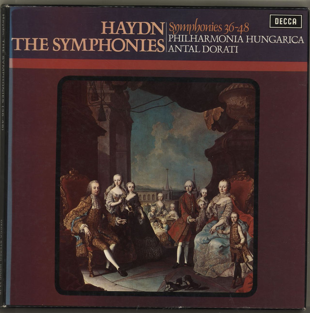 Franz Joseph Haydn Symphonies 36 - 48 UK Vinyl Box Set HDNC13-18