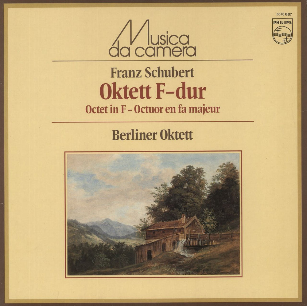 Franz Schubert Schubert: Oktett F-dur - Octet In F - Octuor En Fa Majeur Dutch vinyl LP album (LP record) 6570887