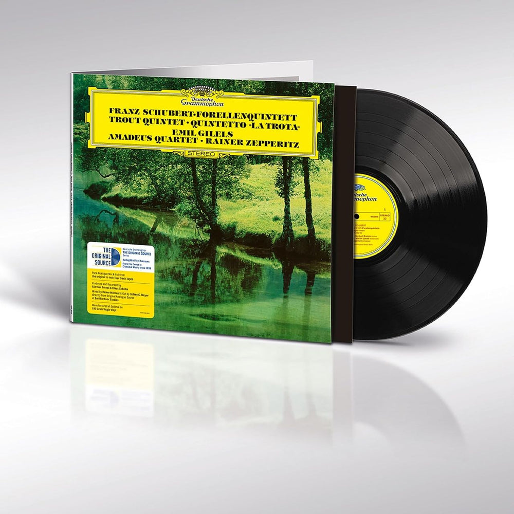 Franz Schubert Schubert: Quintet For Piano 'The Trout' - The Original Source Series 180 Gram UK vinyl LP album (LP record) 2530646