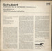 Franz Schubert Schubert: Symphony No. 8 "Unfinished" / Symphony No .2 UK vinyl LP album (LP record)