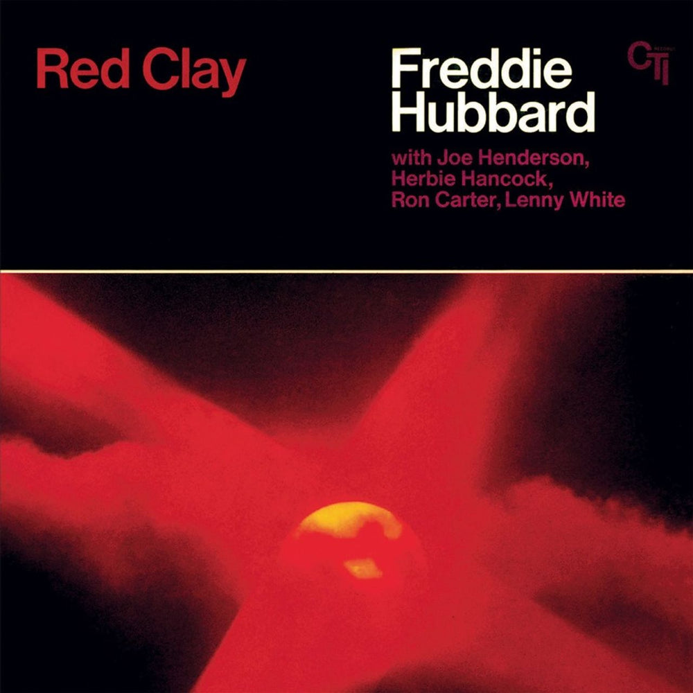 Freddie Hubbard Red Clay - Gold & Red Marbled Vinyl 180 Gram UK vinyl LP album (LP record) FBHLPRE830171