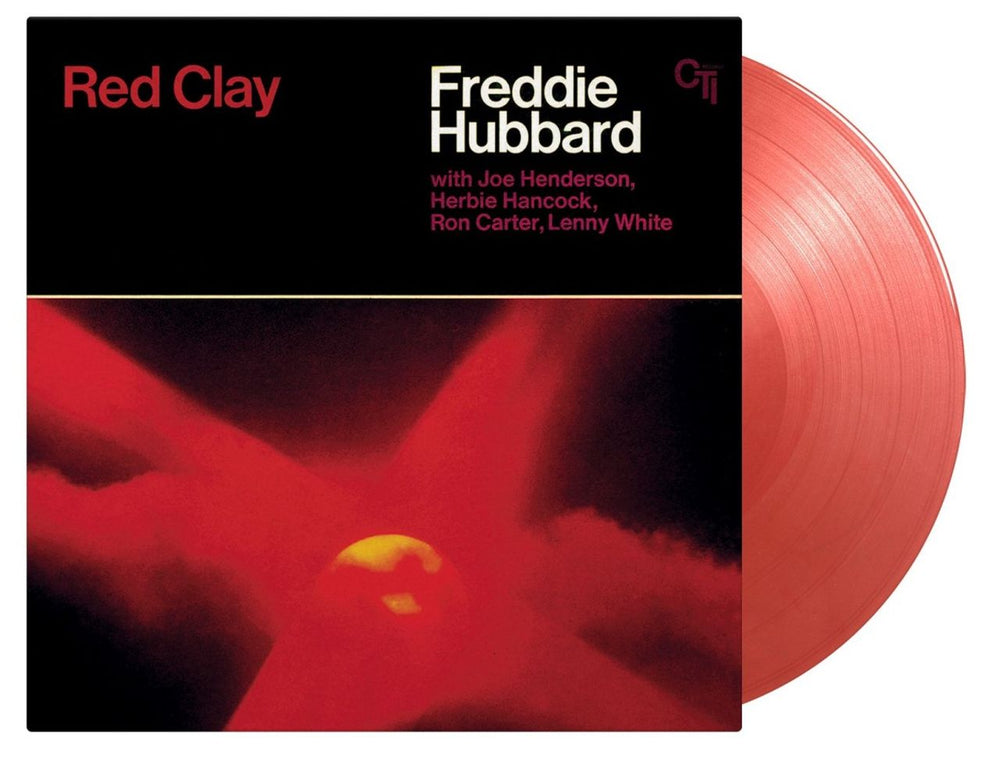 Freddie Hubbard Red Clay - Gold & Red Marbled Vinyl 180 Gram UK vinyl LP album (LP record) MOVLP211