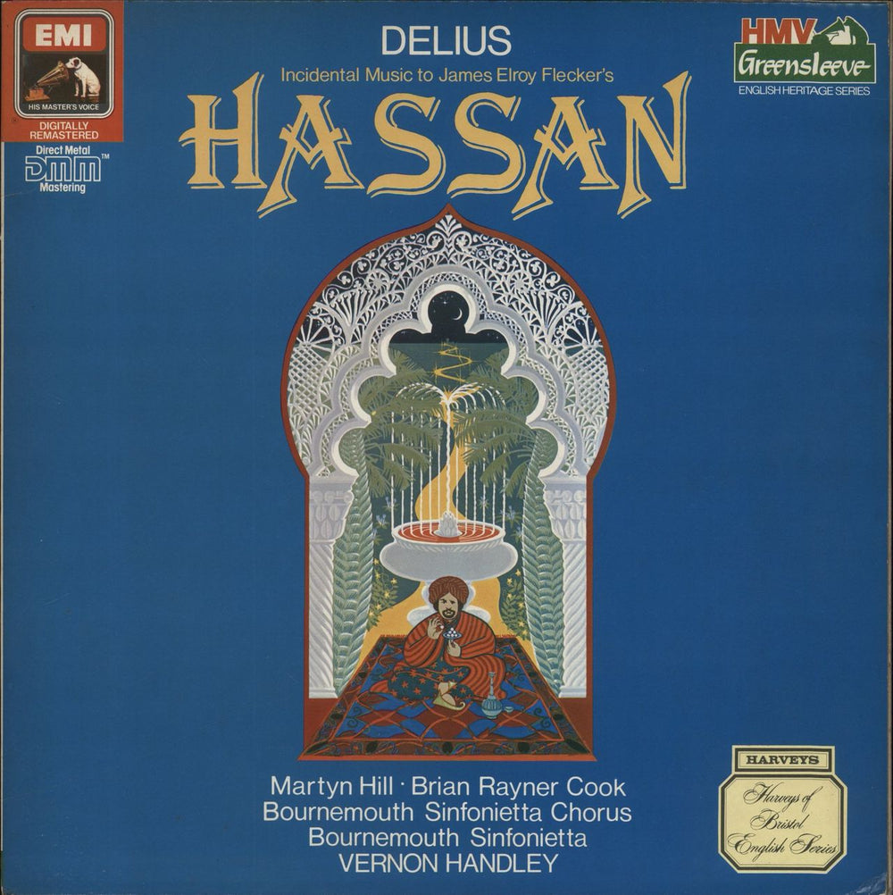 Frederick Delius Incidental Music to "Hassan" UK vinyl LP album (LP record) ED2911861