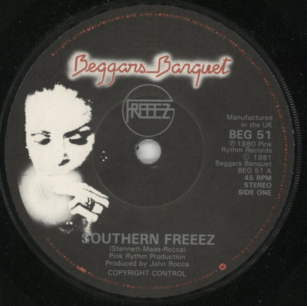 Freeez Southern Freeez UK 7" vinyl single (7 inch record / 45) FRZ07SO584894