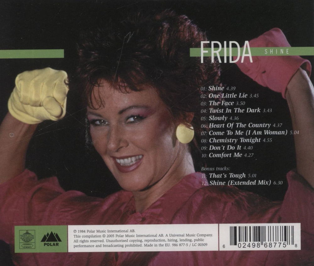 Frida Shine German CD album (CDLP) 602498687758