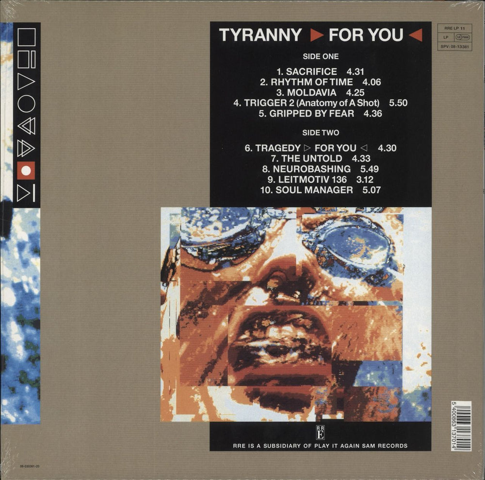 Front 242 Tyranny - Sealed US vinyl LP album (LP record) 5400863137014