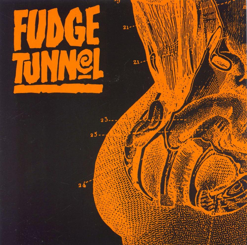 Fudge Tunnel Sex Mammoth UK 7" vinyl single (7 inch record / 45) PIG2