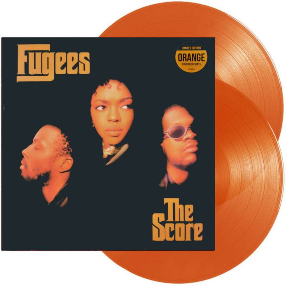 Fugees The Score - Orange Vinyl - Sealed UK 2-LP vinyl record set (Double LP Album) FUG2LTH706193