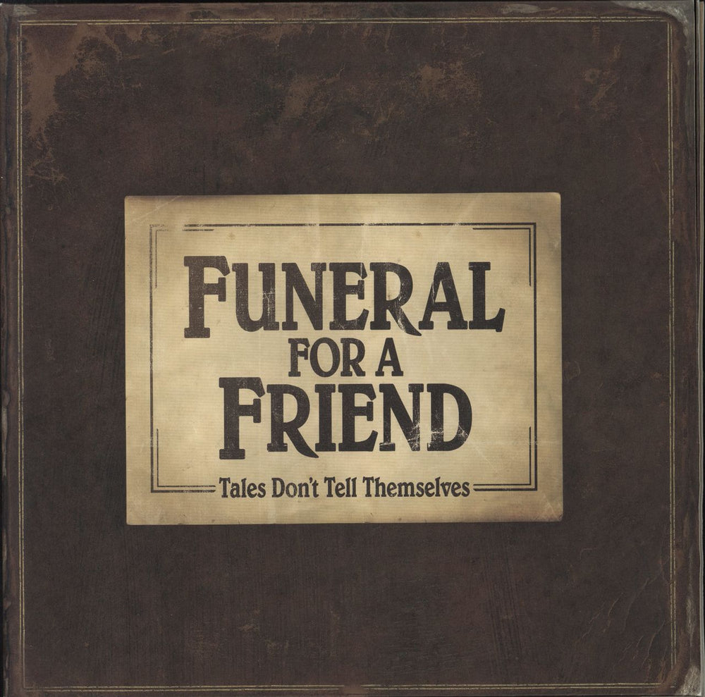 Funeral For A Friend Tales Don't Tell Themselves UK 2-LP vinyl record set (Double LP Album) 0190295028169