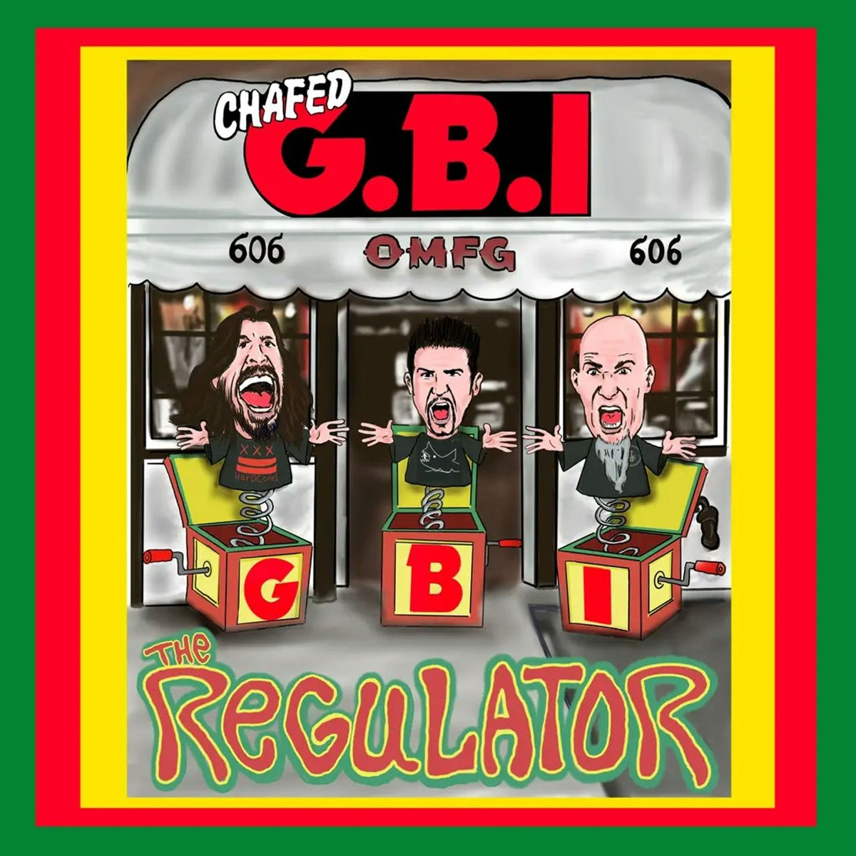 G.B.I. (Grohl / Benante / Ian) The Regulator - Yellow, Green & Red Spl ...