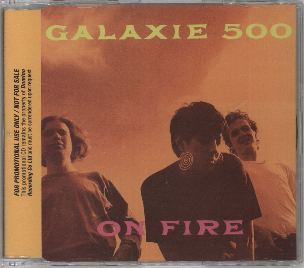 Galaxie 500 On Fire: Remastered - Promo UK Promo CD album (CDLP) REWIGCD70P