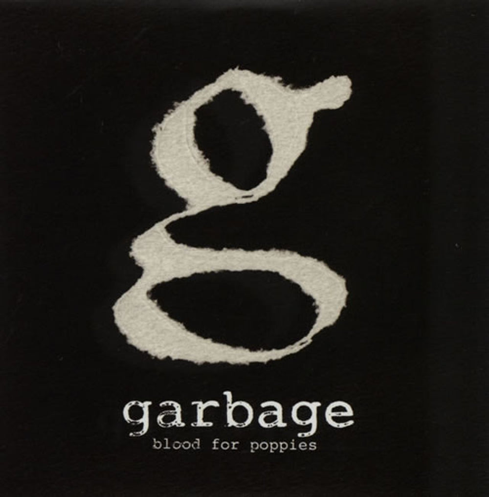 Garbage Blood For Poppies UK Promo CD single (CD5 / 5") COOPR497