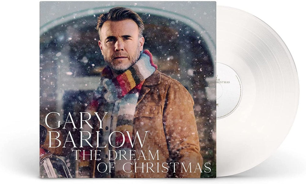 Gary Barlow The Dream Of Christmas - White Vinyl - Sealed UK vinyl LP album (LP record) 385477-9