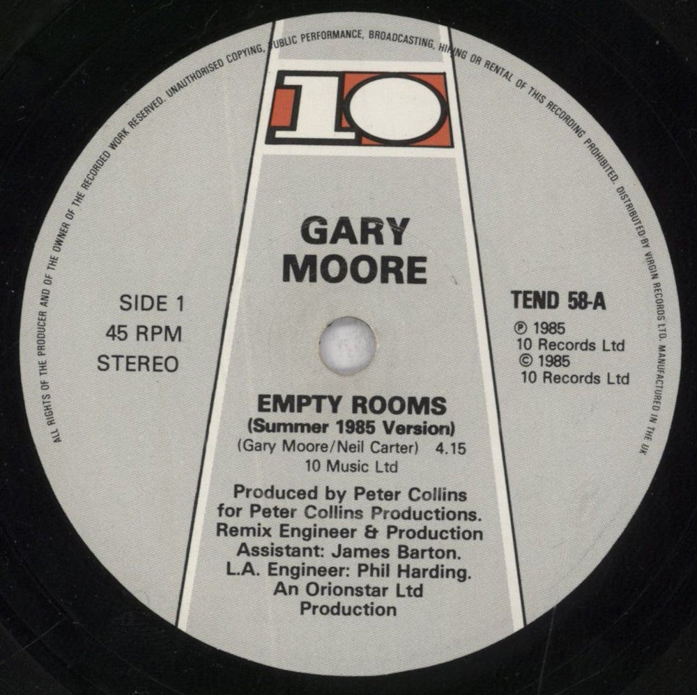 Gary Moore Empty Rooms - Double Pack UK 7" vinyl single (7 inch record / 45) MOO07EM17187