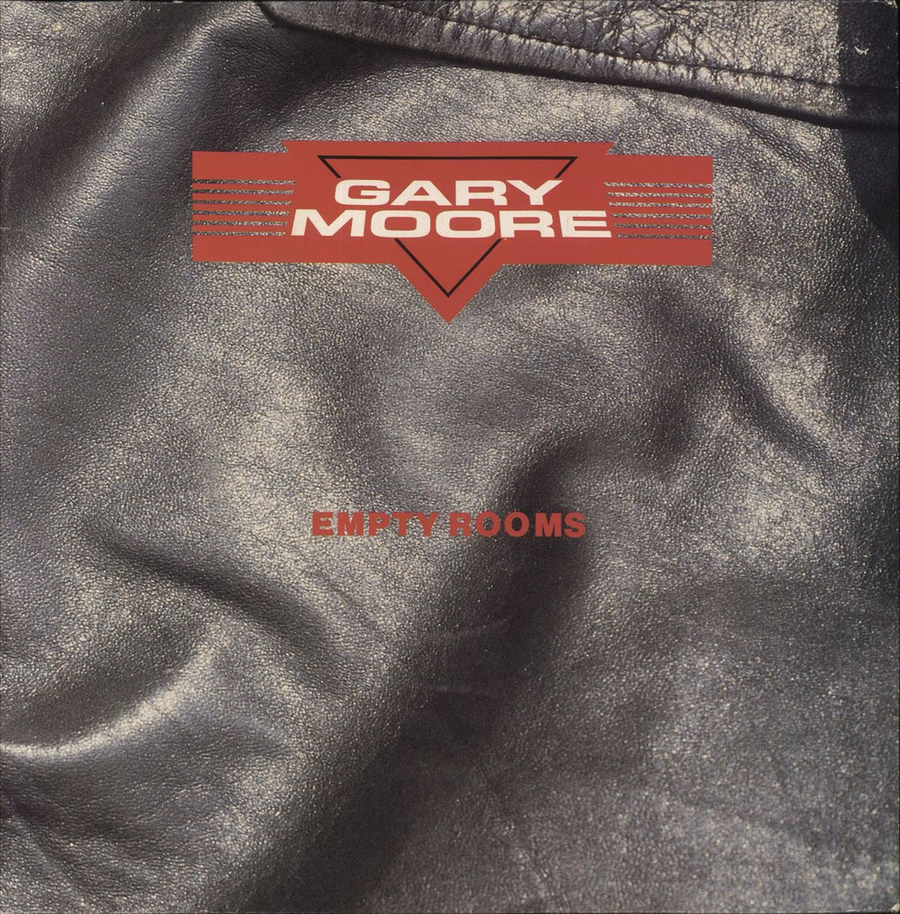 Gary Moore Empty Rooms + Poster UK 12" vinyl single (12 inch record / Maxi-single) TEN25-12
