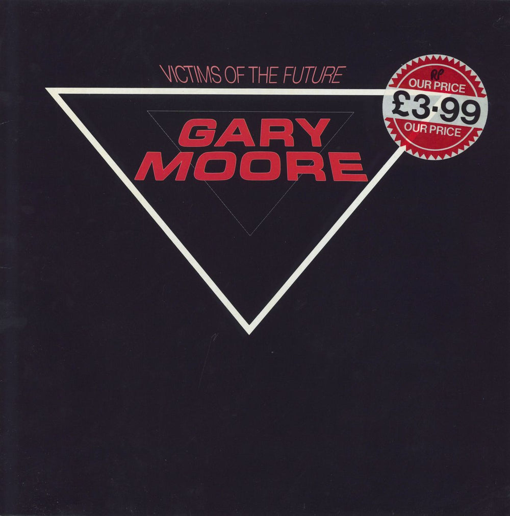 Gary Moore Victims Of The Future UK vinyl LP album (LP record) DIX2