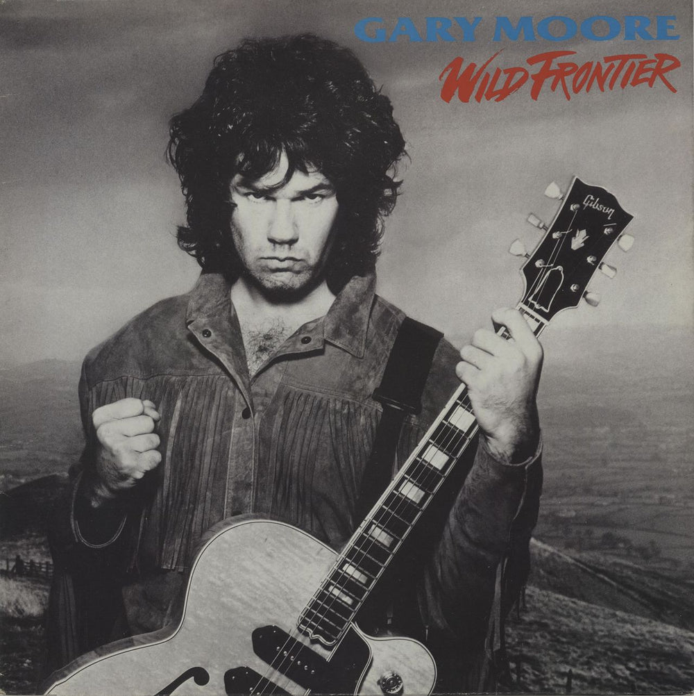 Gary Moore Wild Frontier UK vinyl LP album (LP record) DIX56