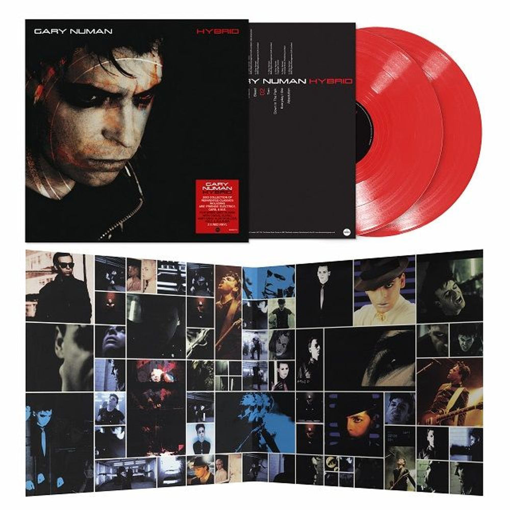 Gary Numan Hybrid - 140 Gram Red Vinyl - Sealed UK 2-LP vinyl record set (Double LP Album) NUM2LHY751043