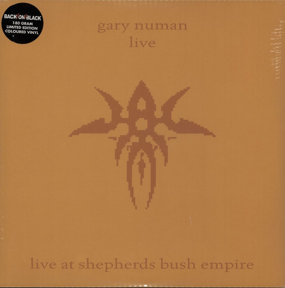 Gary Numan Live At Shepherds Bush Empire - 180gm Orange - Sealed UK 2-LP vinyl record set (Double LP Album) LETV031LP