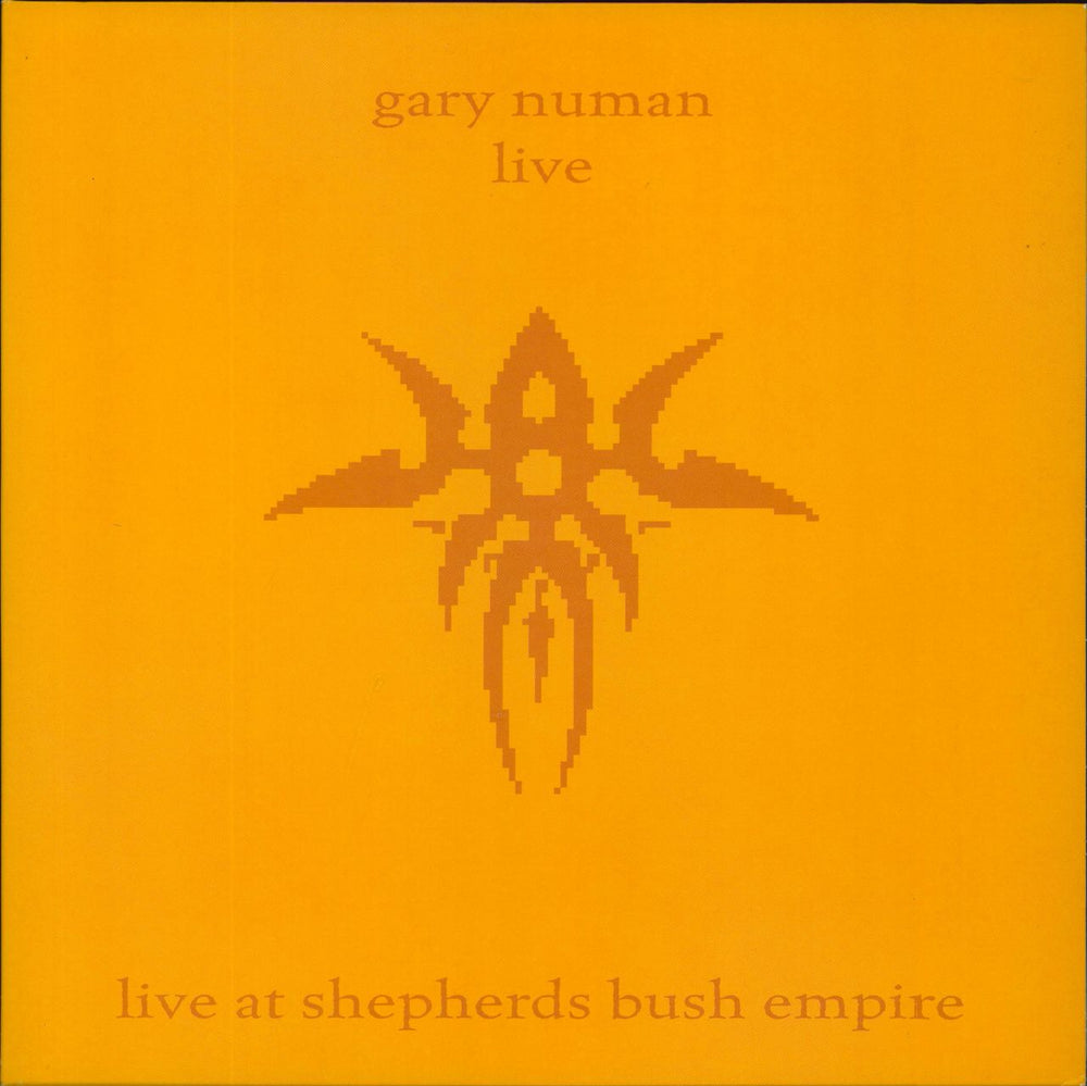 Gary Numan Live At Shepherds Bush Empire - 180gm Orange UK 2-LP vinyl record set (Double LP Album) LETV031LP