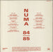 Gary Numan Numa Records Year 1 UK vinyl LP album (LP record)