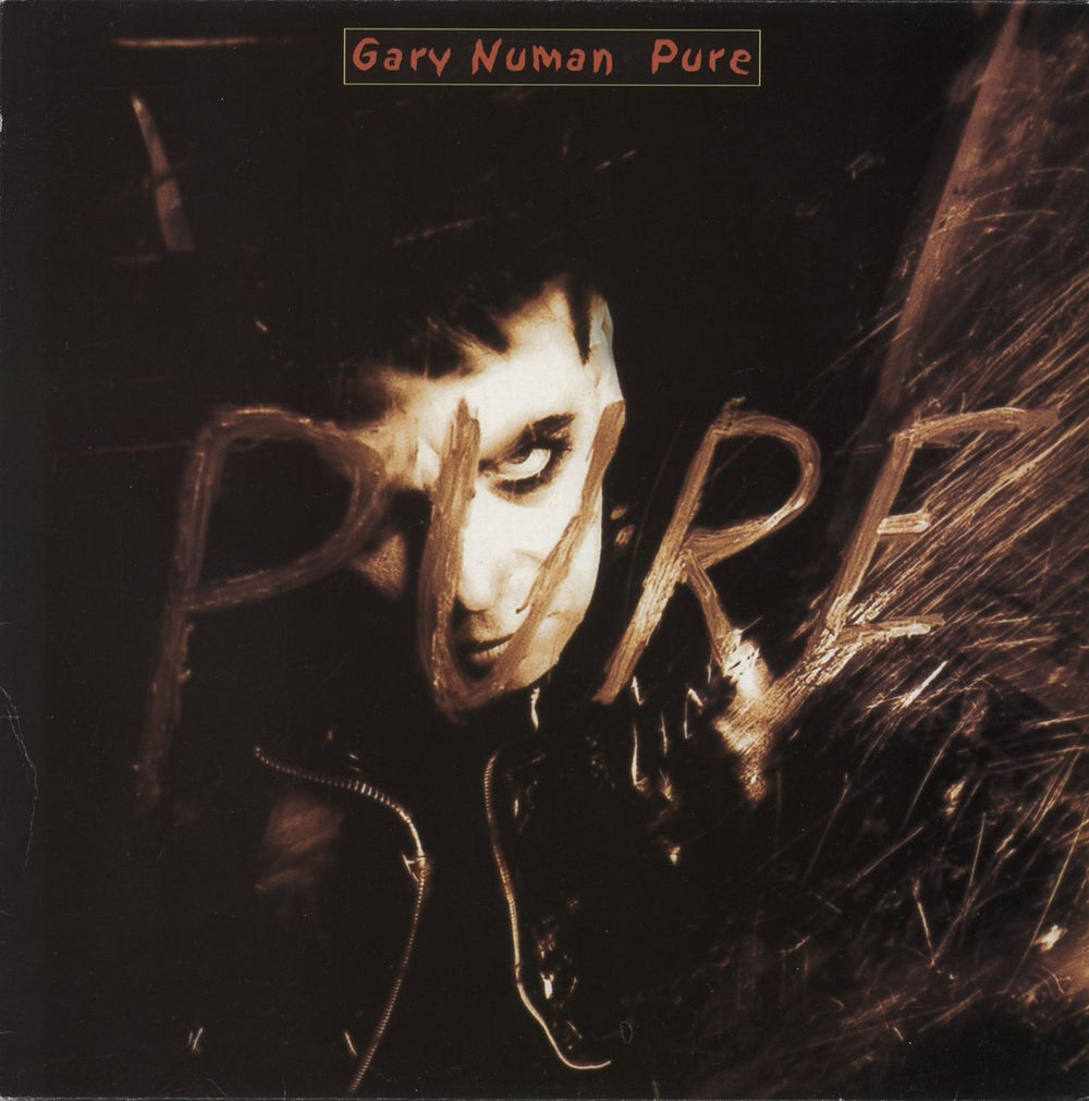 Gary Numan Pure + 7" - Red - Sample Copy UK Promo vinyl LP album (LP record) OTBLP1
