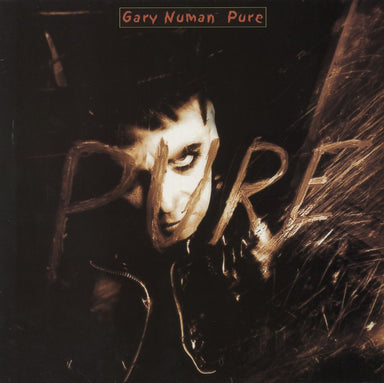 Gary Numan Pure - Sample + 7" - Purple US Promo vinyl LP album (LP record) OTBLP1