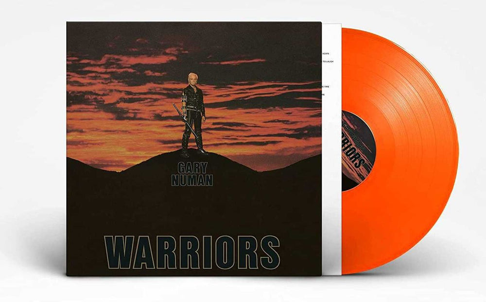 Gary Numan Warriors - Orange Vinyl - Sealed UK vinyl LP album (LP record) BBL47LP