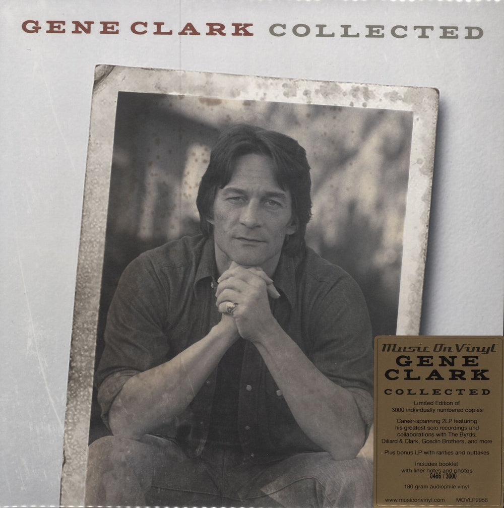 Gene Clark Collected Dutch 3-LP vinyl record set (Triple LP Album) MOVLP2958