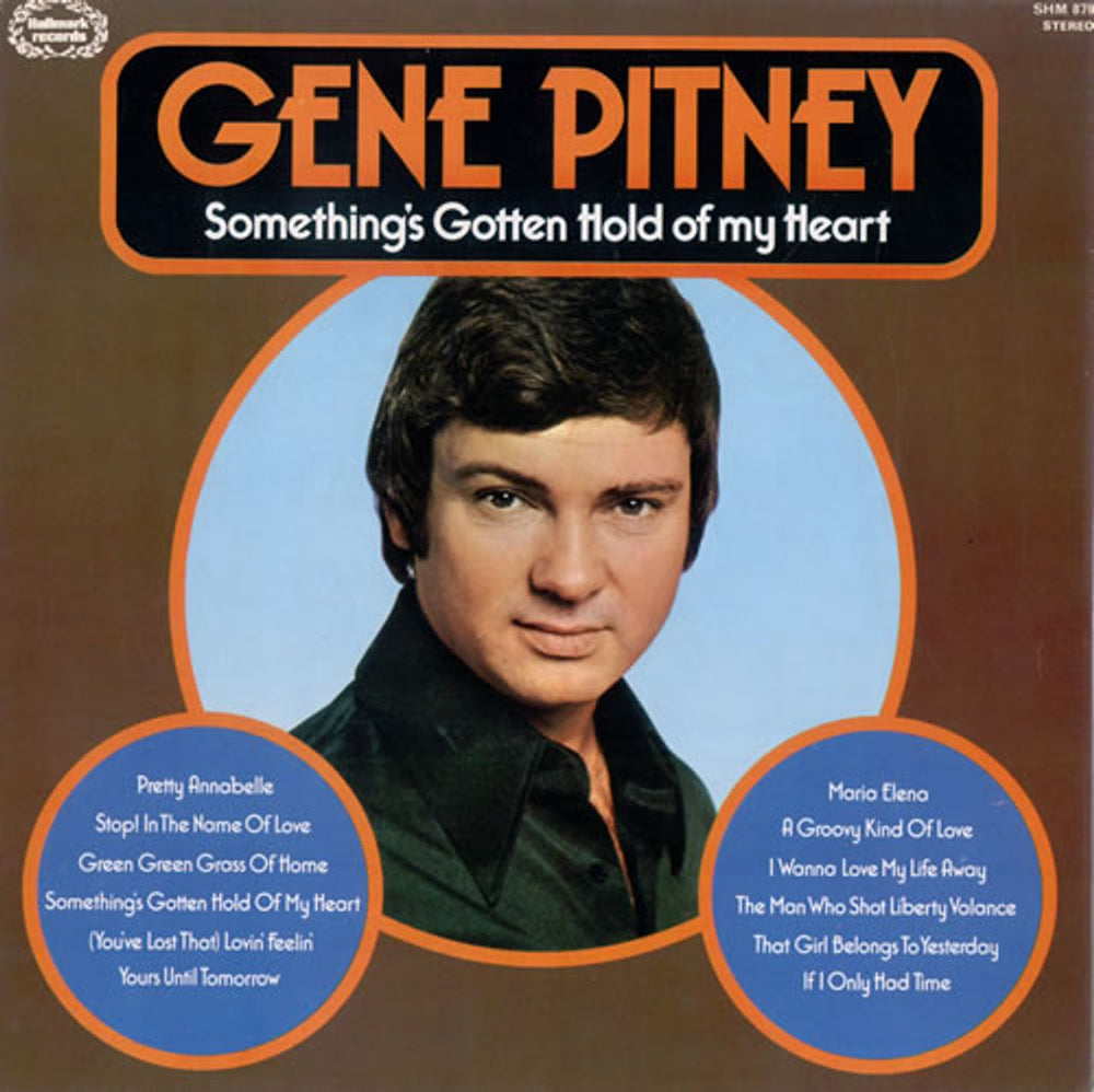 Gene Pitney Something's Gotten Hold Of My Heart UK vinyl LP album (LP record) SHM879