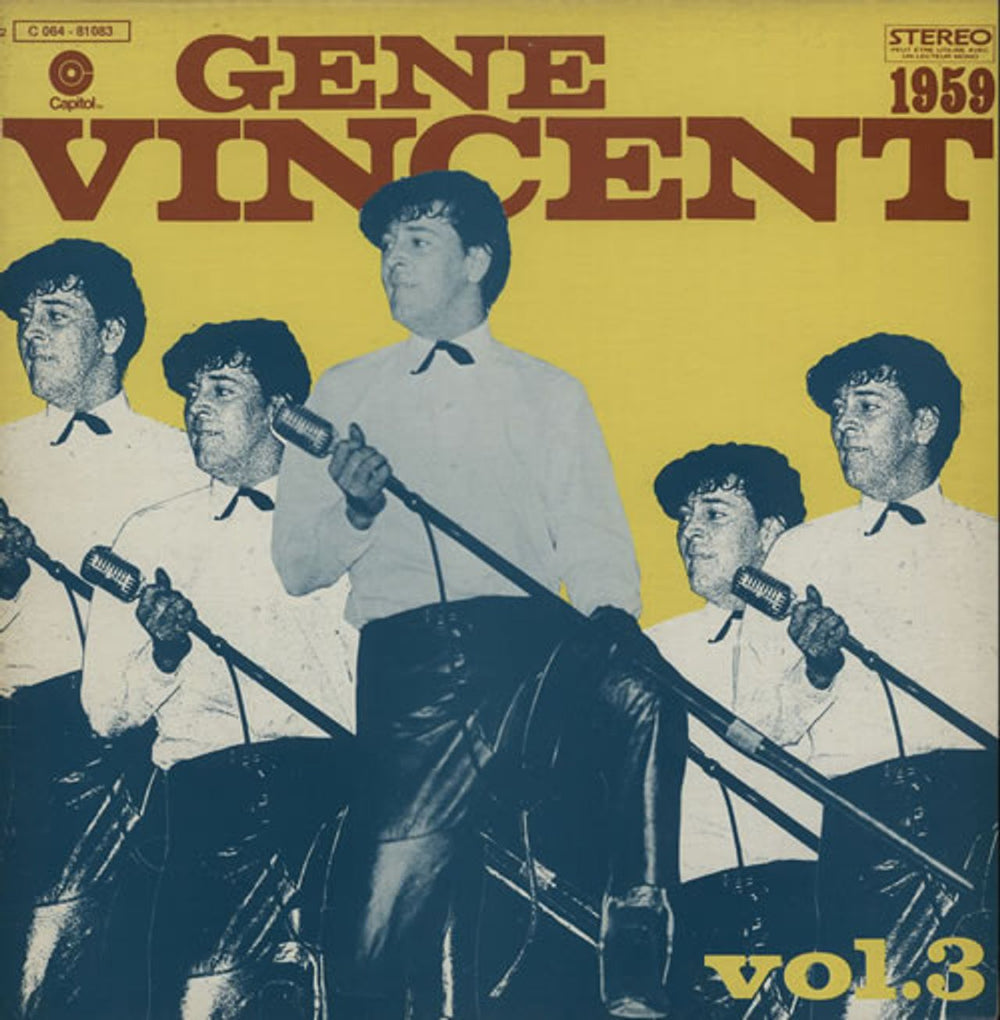 Gene Vincent Gene Vincent Story Vol. 3 [1959] French vinyl LP album (LP record) 2C064-81083