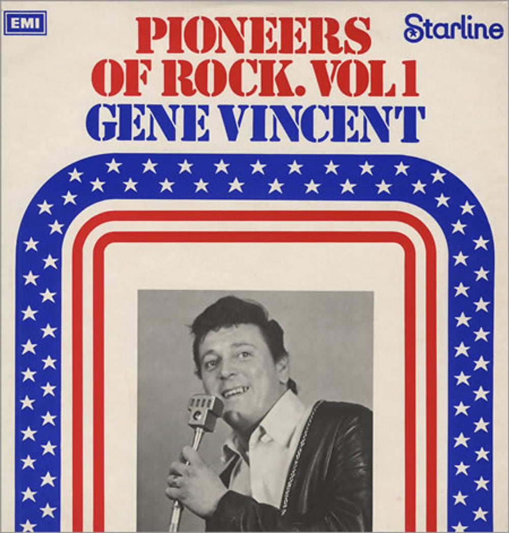 Gene Vincent Pioneers Of Rock Vol 1 UK vinyl LP album (LP record) SRS5117